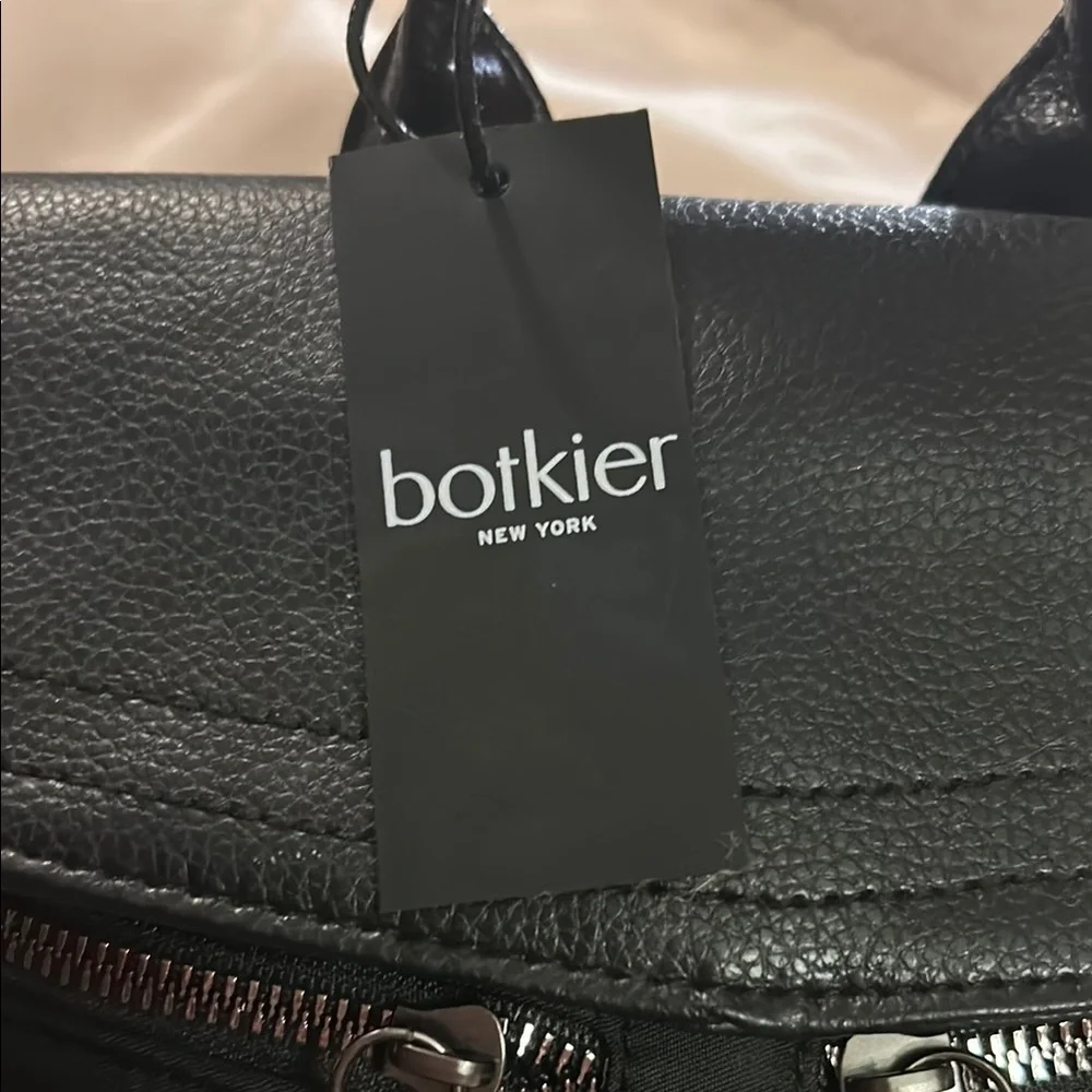 New Botkier Black Leather‎ and Nylon Mini Backpack